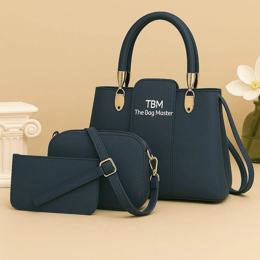 TBM 3 Pcs Handbags Set for Women's