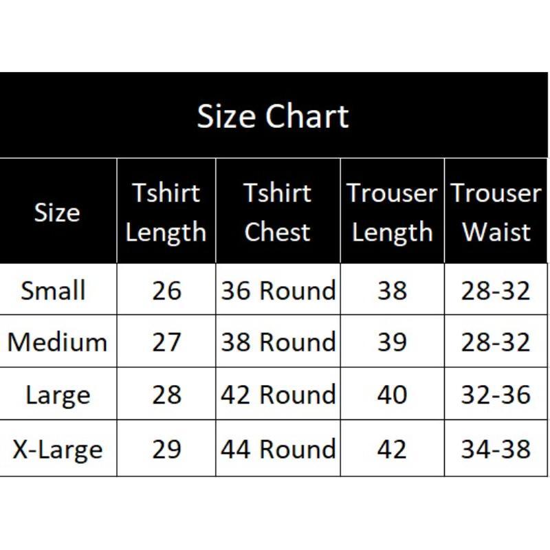 Maroon Printed Tracksuit For Men Cotton