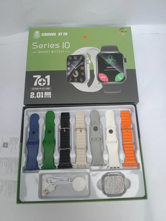 Crown XT20 Series 0 Smart Watch-2.0" Super AMOLED Infinite Display|