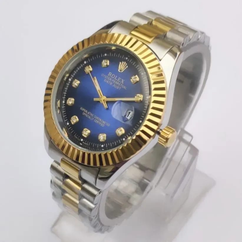 Rolex Gold Tonic Dial Watch For Men