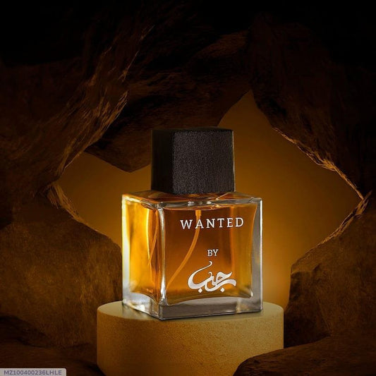 Wanted By Rajab Butt Men Perfume 100ML Black