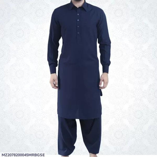 Men Wool Kurta Pajama Suit Winter Plain