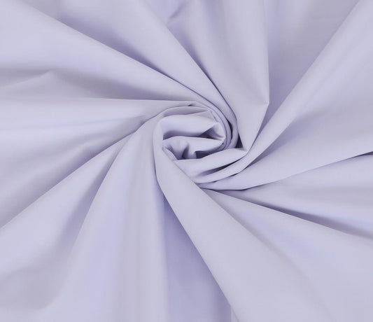Men White Wash & Wear Plain Suit Fabric 4M Gul Ahmad