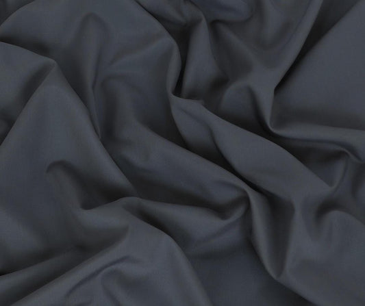 Men Grey Wash & Wear Plain Suit Fabric 4m Gul Ahmad