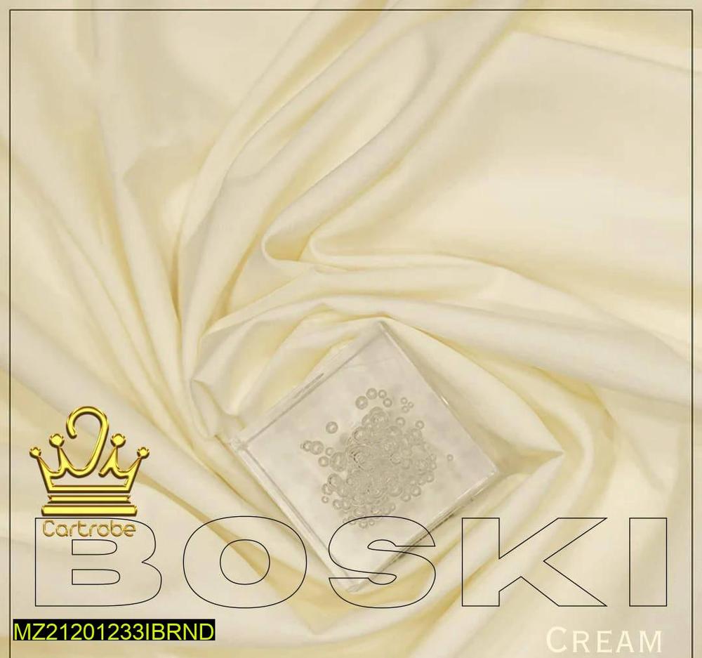 Boski Plain Suit Cream Unstitched