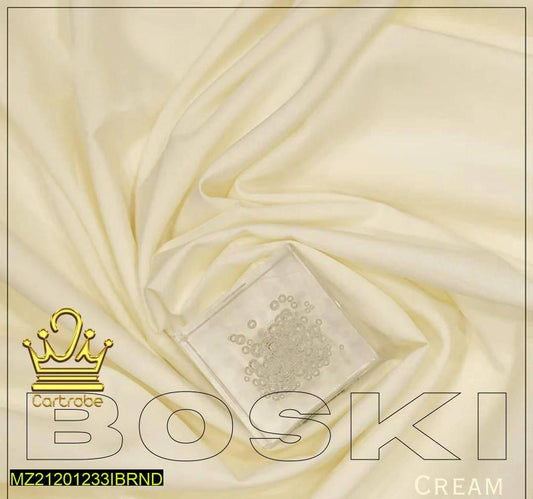 Boski Plain Suit Cream Unstitched