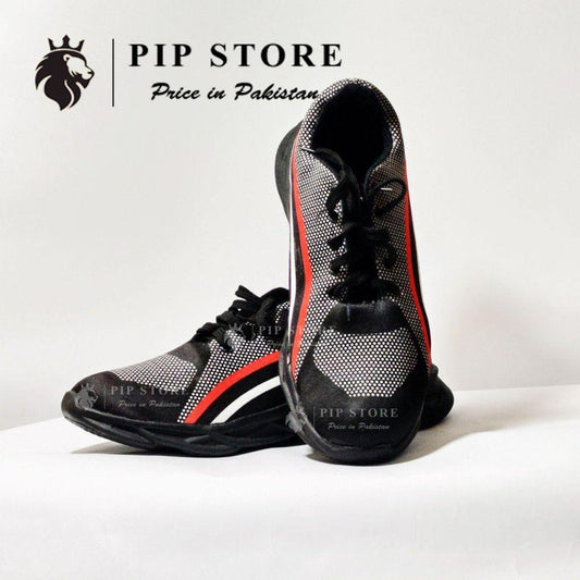 Men's Red Line Rubber Joggers