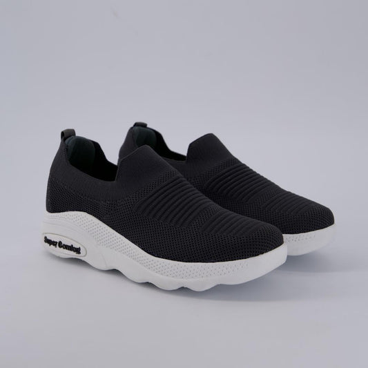 Men's Sketchers EVA Walking Shoes Dark Grey