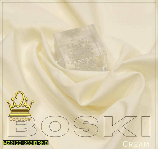 Boski Plain Suit Cream Unstitched