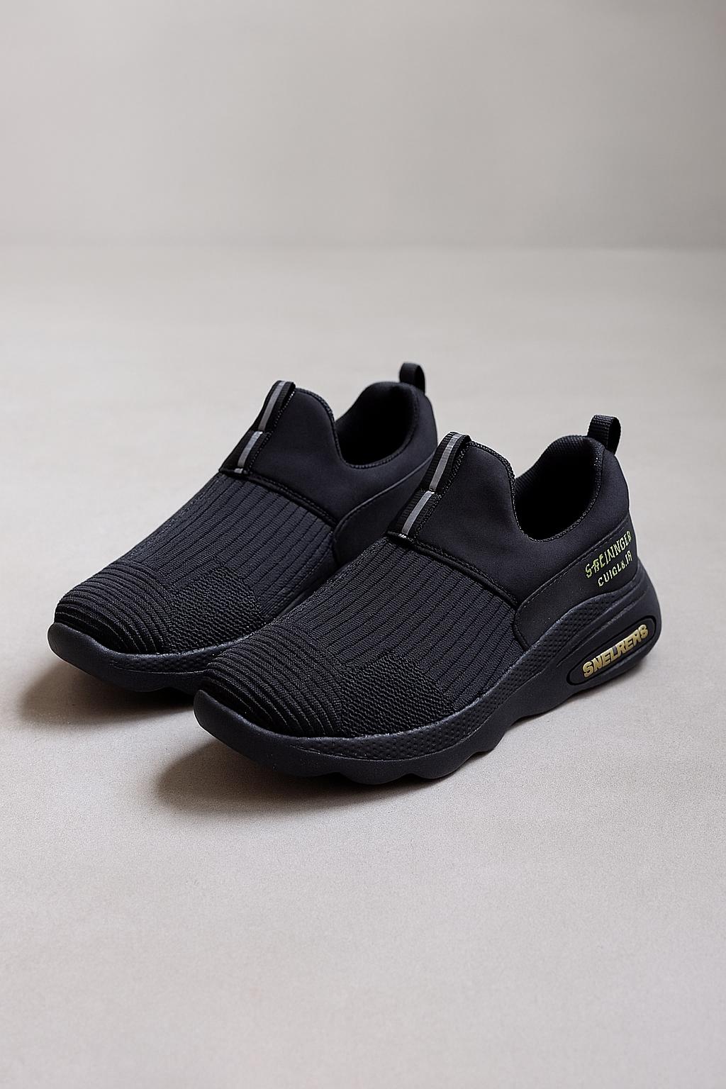 Men's Black EVA Slip-On Shoes
